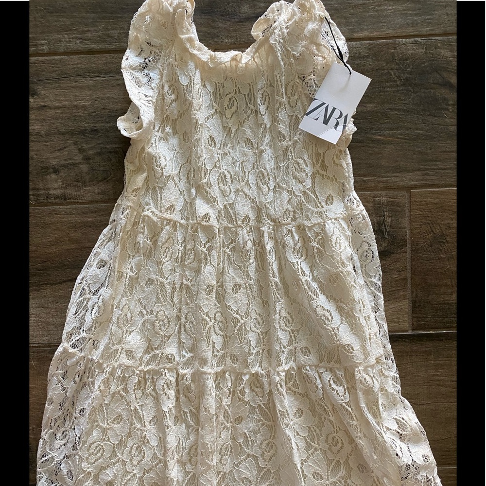 Zara girls lace dress